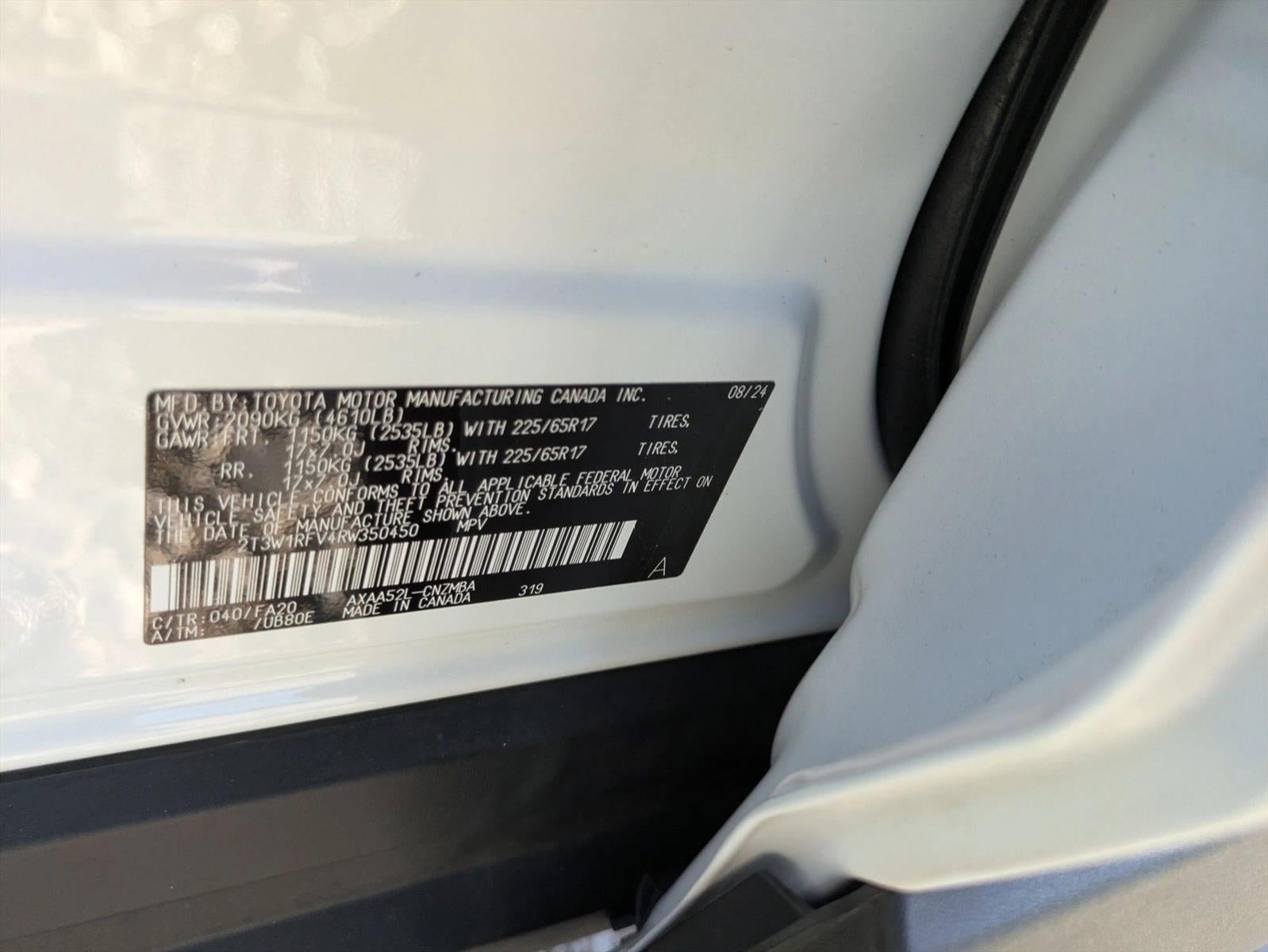 2024 Toyota RAV4 XLE FWD (GS)