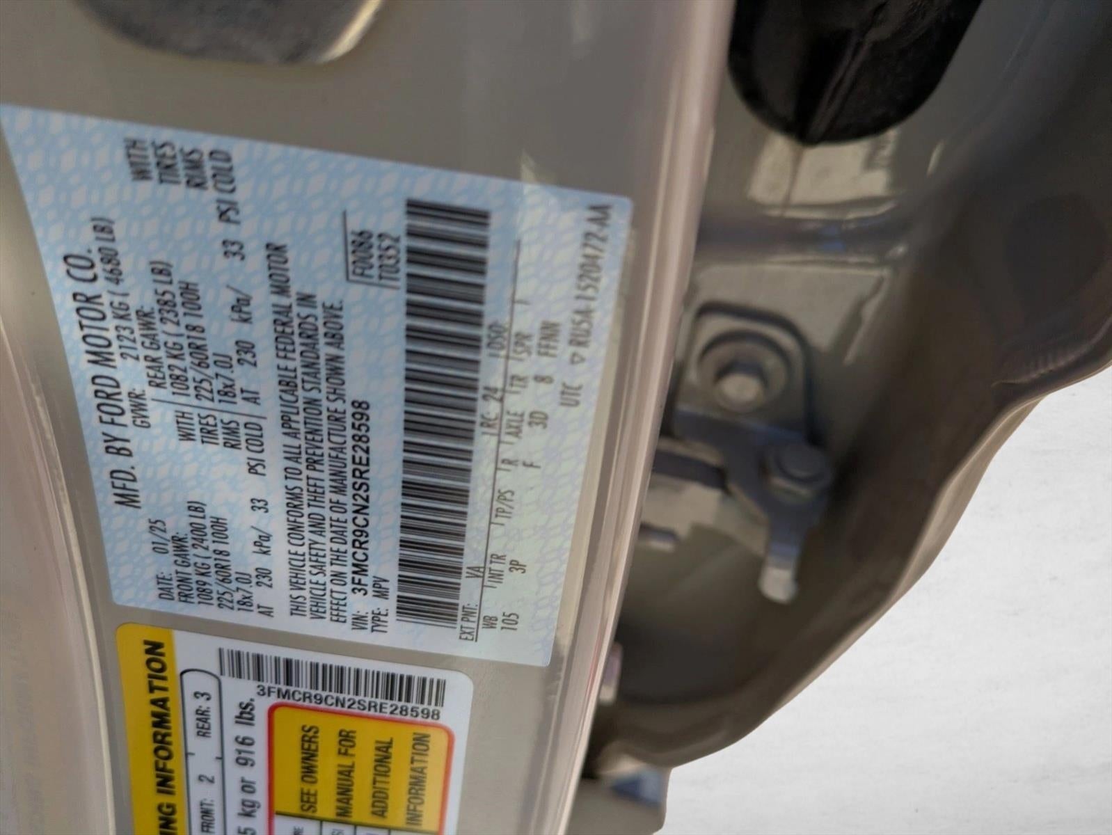 2025 Ford Bronco Sport Outer Banks 4x4