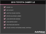 2019 Toyota Camry LE Auto (SE)