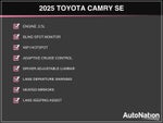 2025 Toyota Camry SE (Natl)