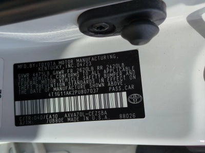 2023 Toyota Camry SE Auto (SE)