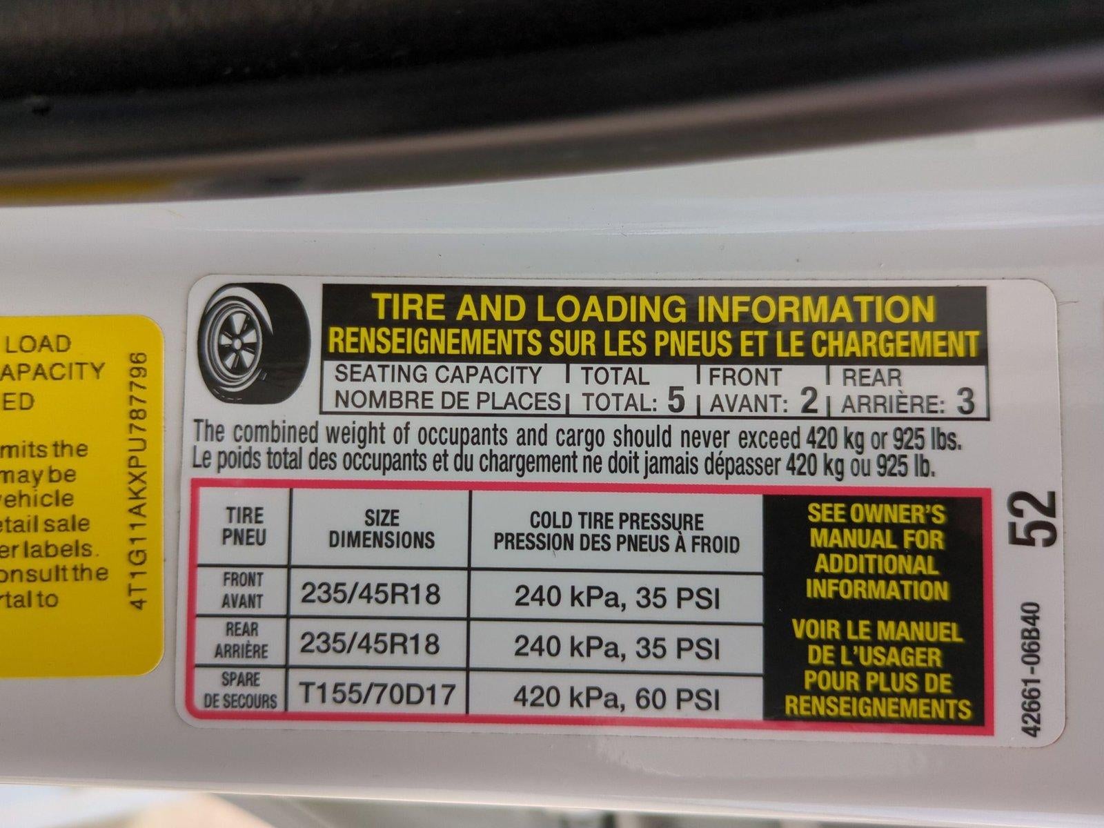 2023 Toyota Camry SE Auto (SE)