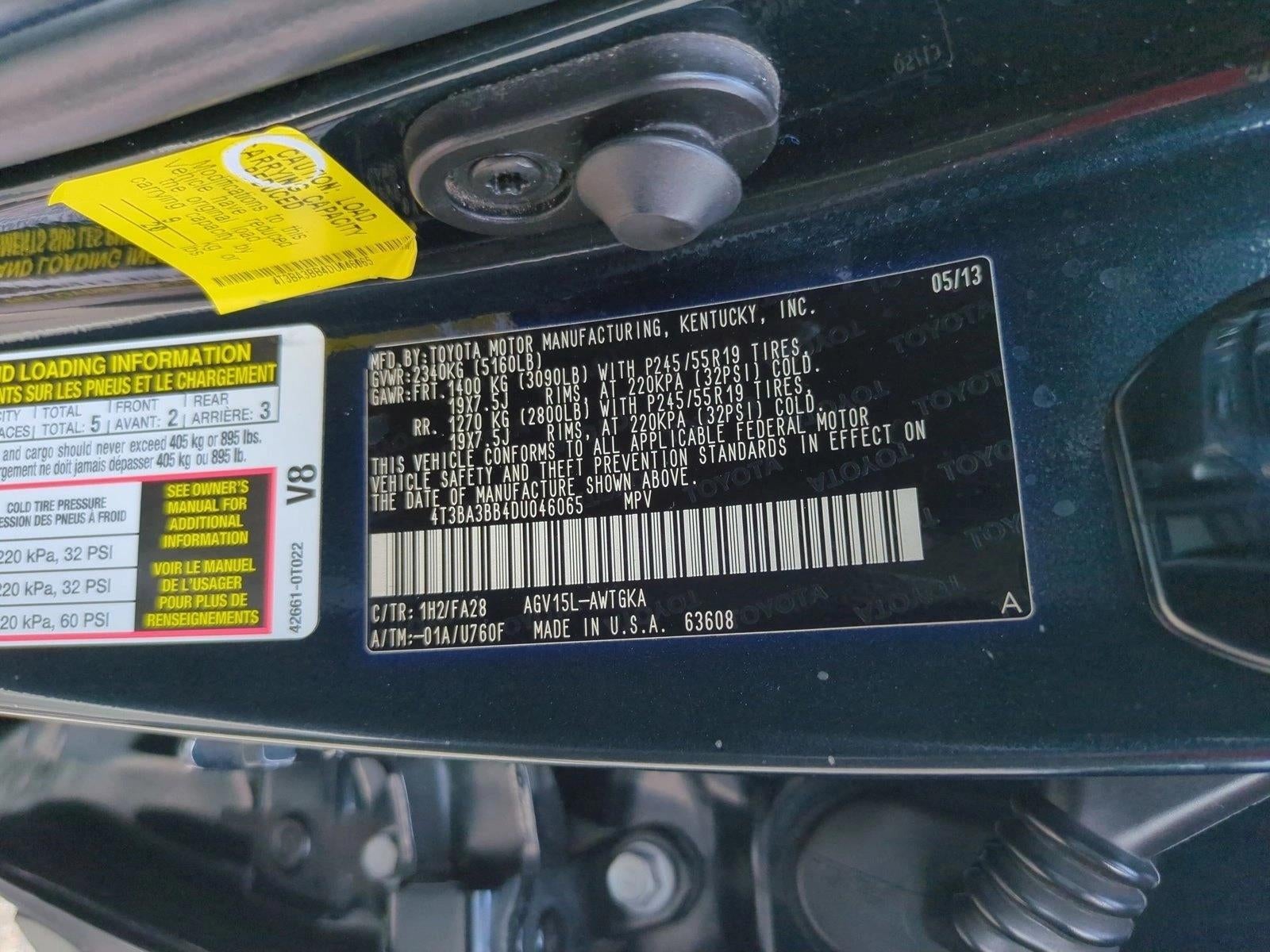 2013 Toyota Venza 4dr Wgn I4 AWD LE (Natl)
