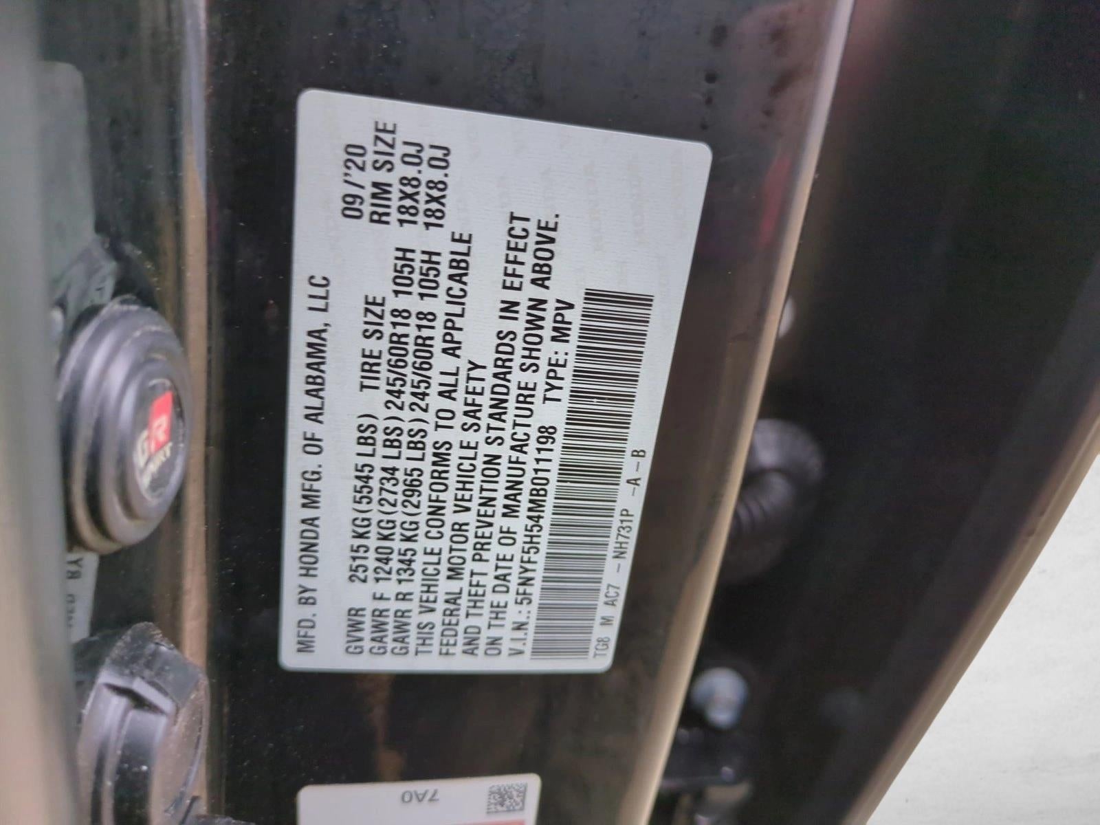 2021 Honda Pilot EX-L 2WD