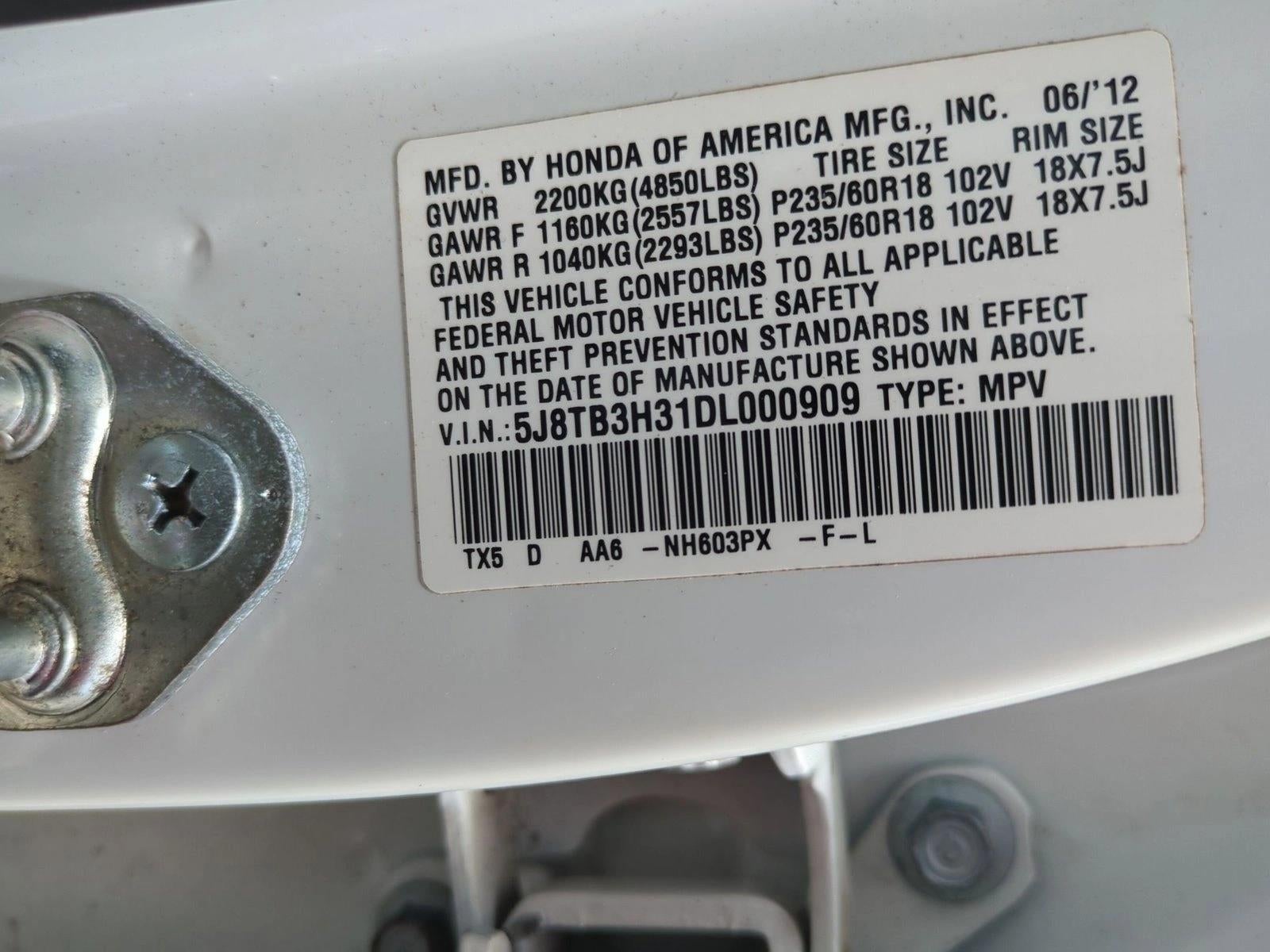 2013 Acura RDX FWD