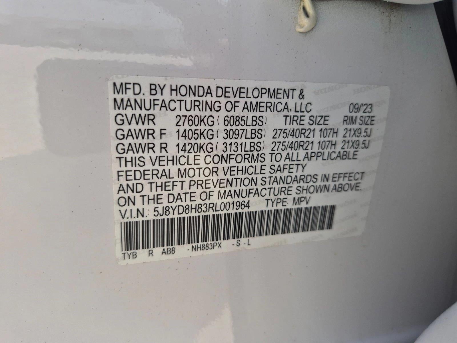 2024 Acura MDX Type S SH-AWD w/Advance Package