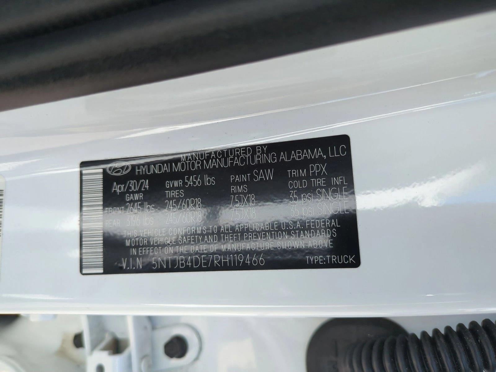 2024 Hyundai SANTA CRUZ SEL FWD