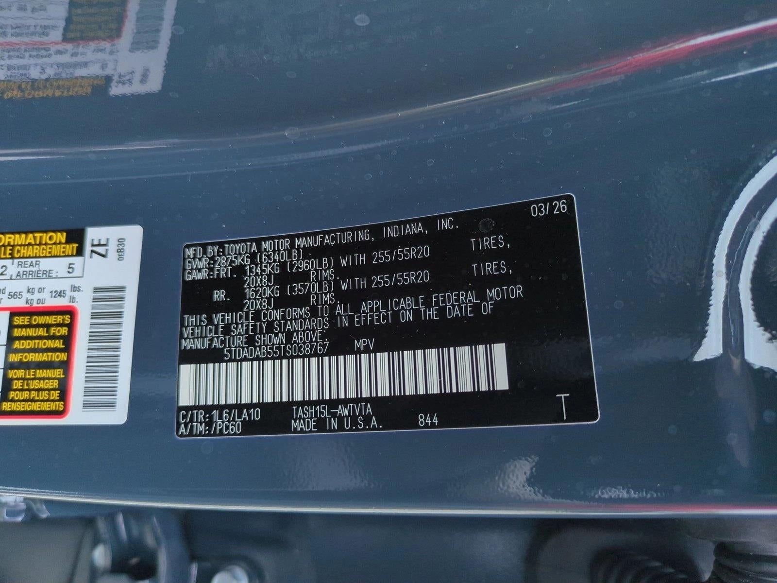 2026 Toyota Grand Highlander Hybrid MAX Limited AWD (Natl)