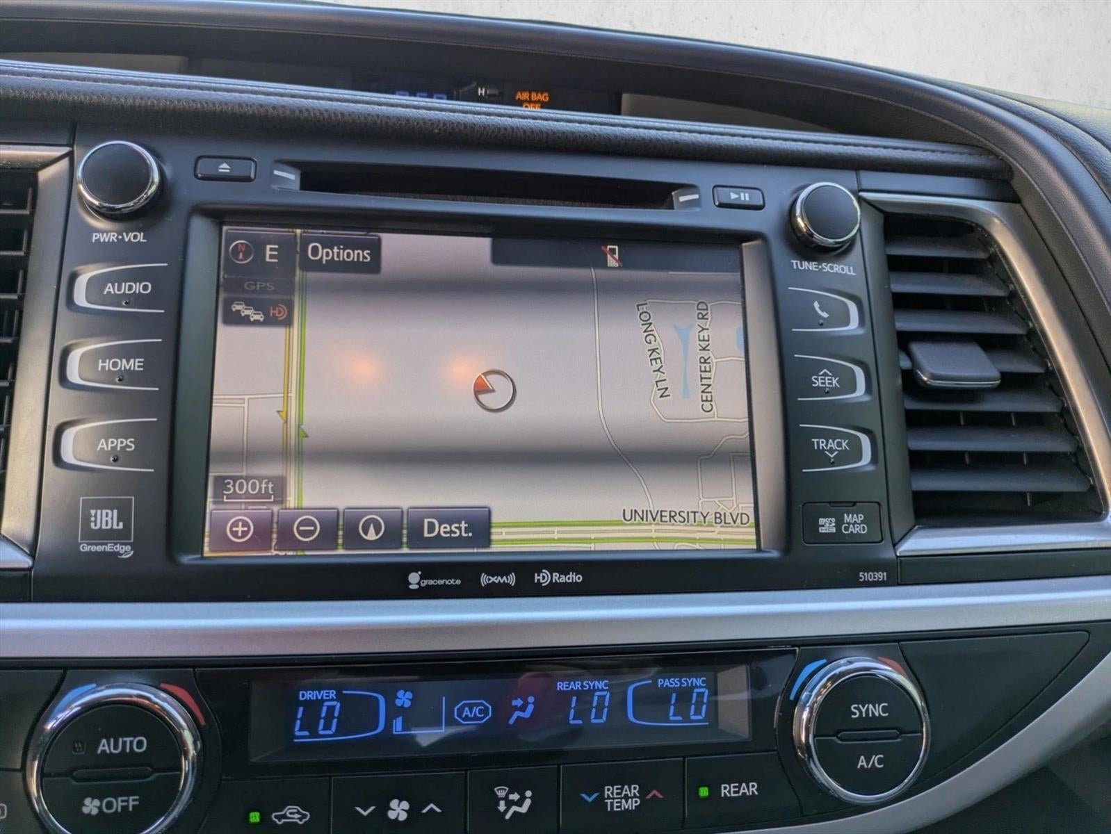 2019 Toyota Highlander Limited Platinum V6 AWD (Natl)