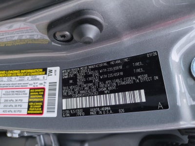 2026 Toyota Highlander Hybrid XLE AWD (Natl)