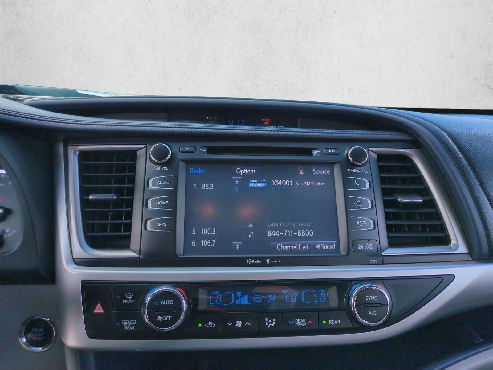 2014 Toyota Highlander FWD 4dr V6 XLE (Natl)
