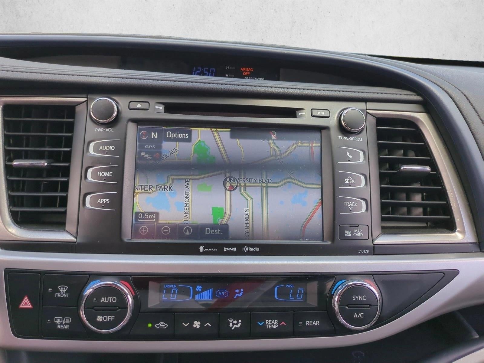 2017 Toyota Highlander XLE V6 FWD (Natl)