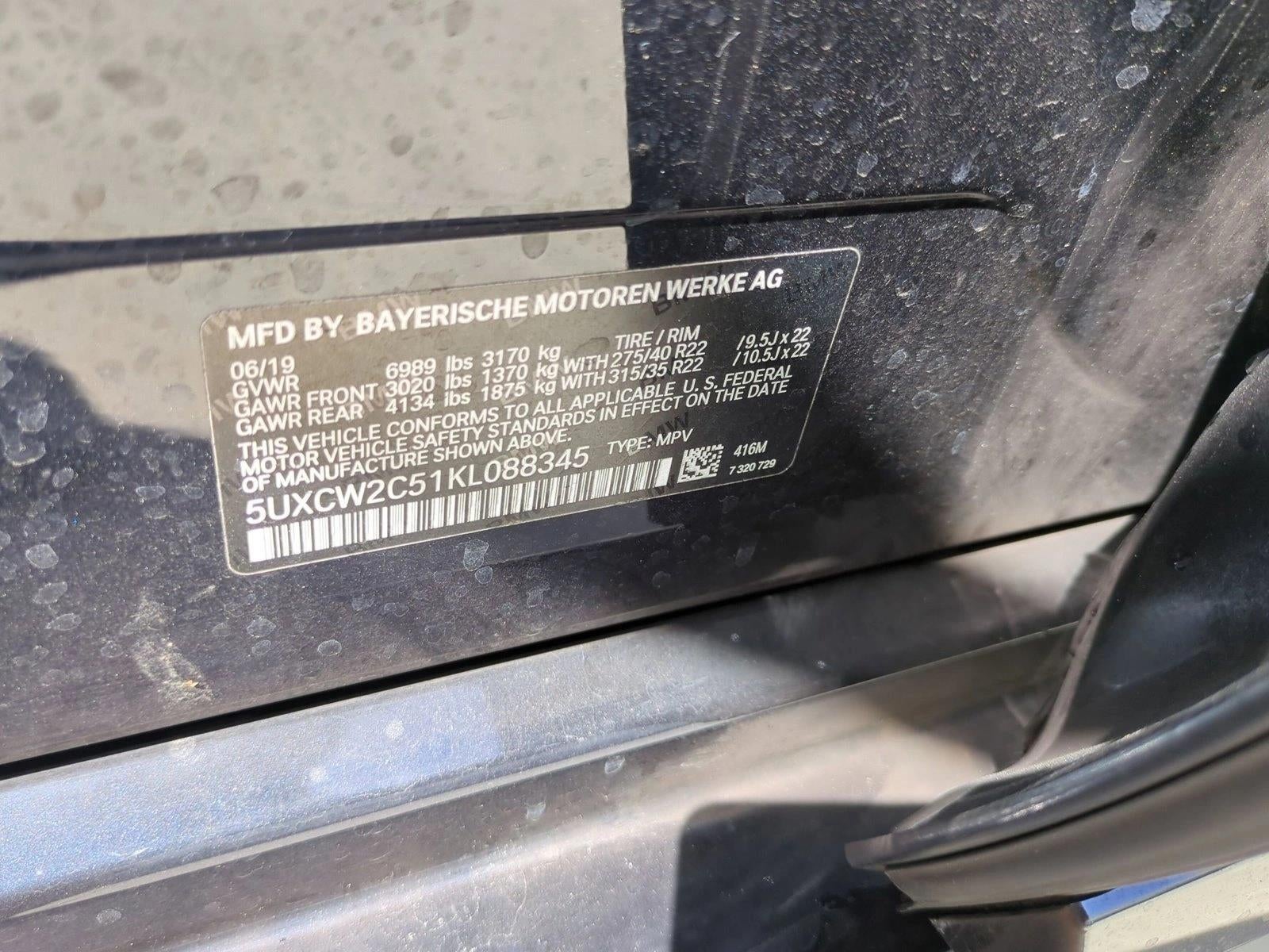 2019 BMW X7 xDrive40i Sports Activity Vehicle