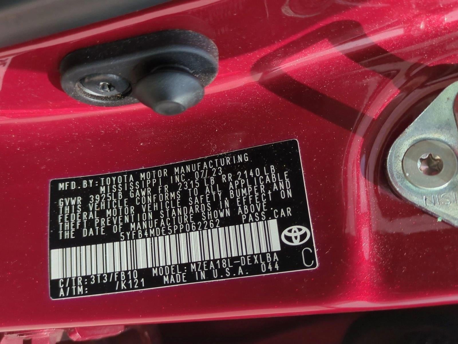 2023 Toyota Corolla LE CVT (Natl)