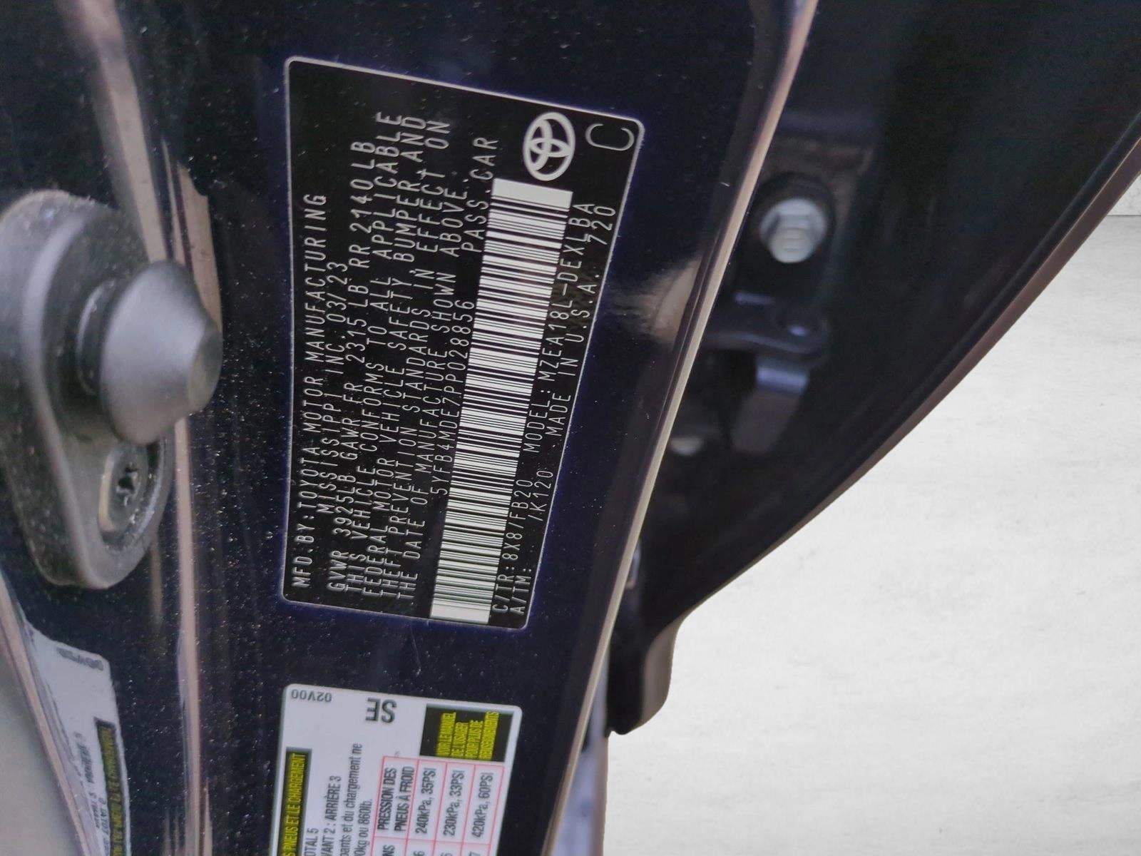 2023 Toyota Corolla LE CVT (Natl)