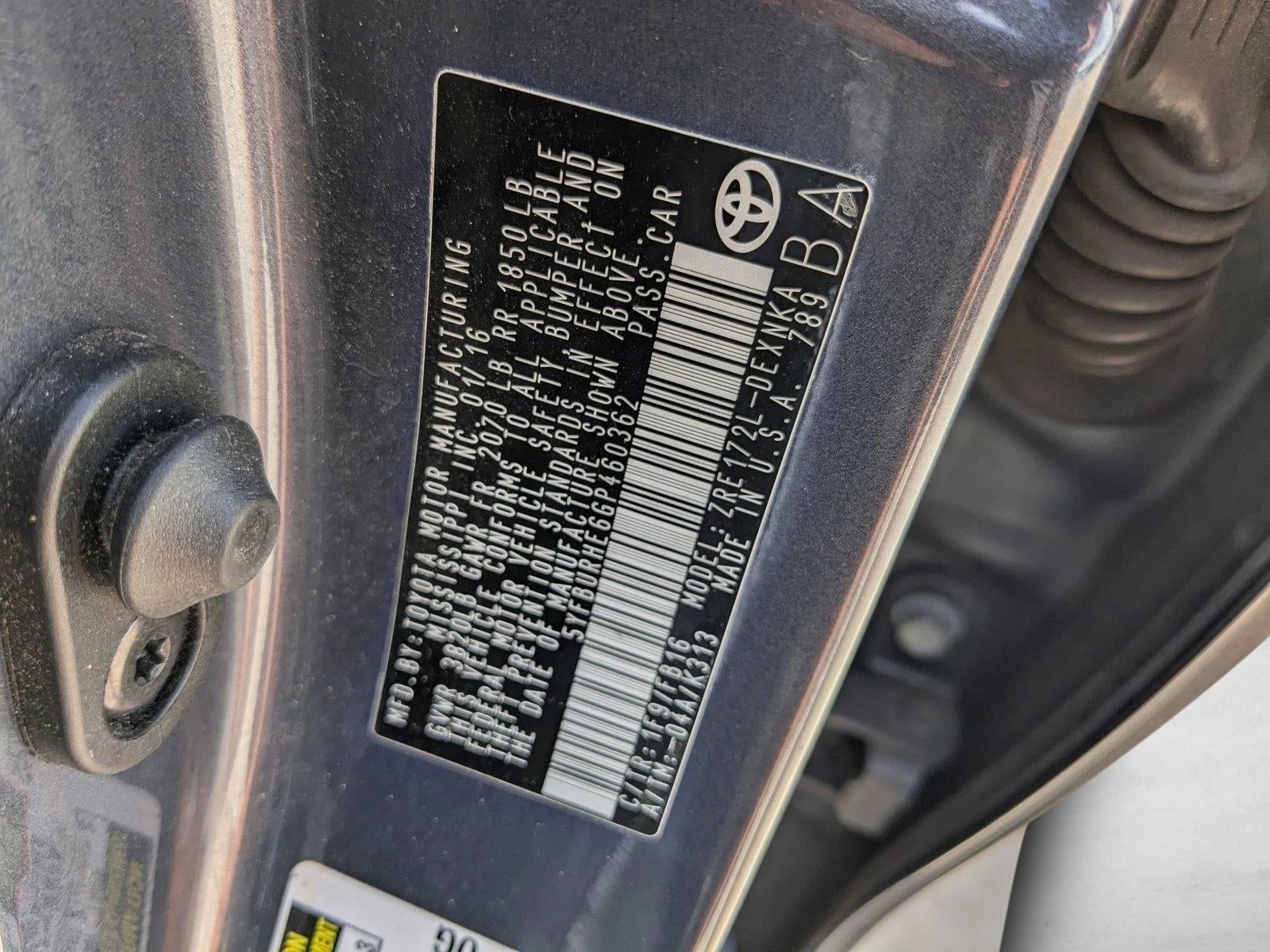 2016 Toyota Corolla 4dr Sdn CVT Auto LE (Natl)