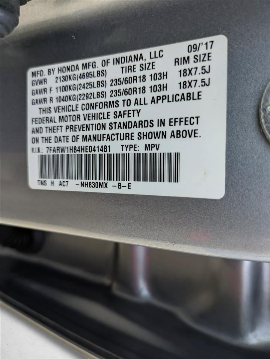 2017 Honda CR-V EX-L 2WD