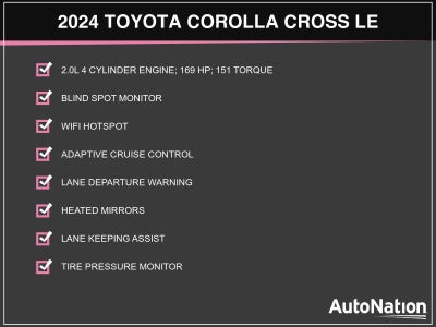 2024 Toyota Corolla Cross LE 2WD (Natl)