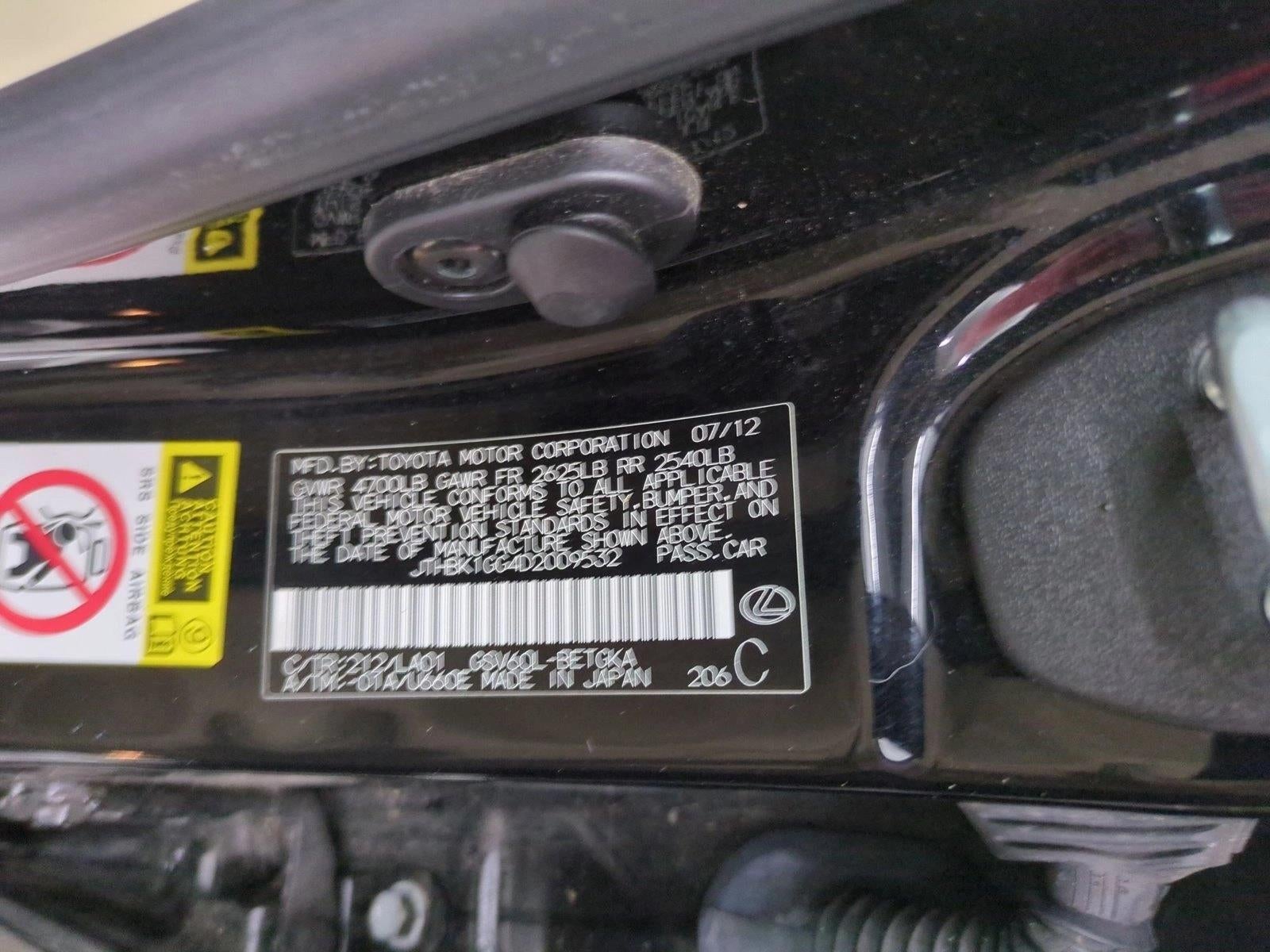 2013 Lexus ES 350 4dr Sdn