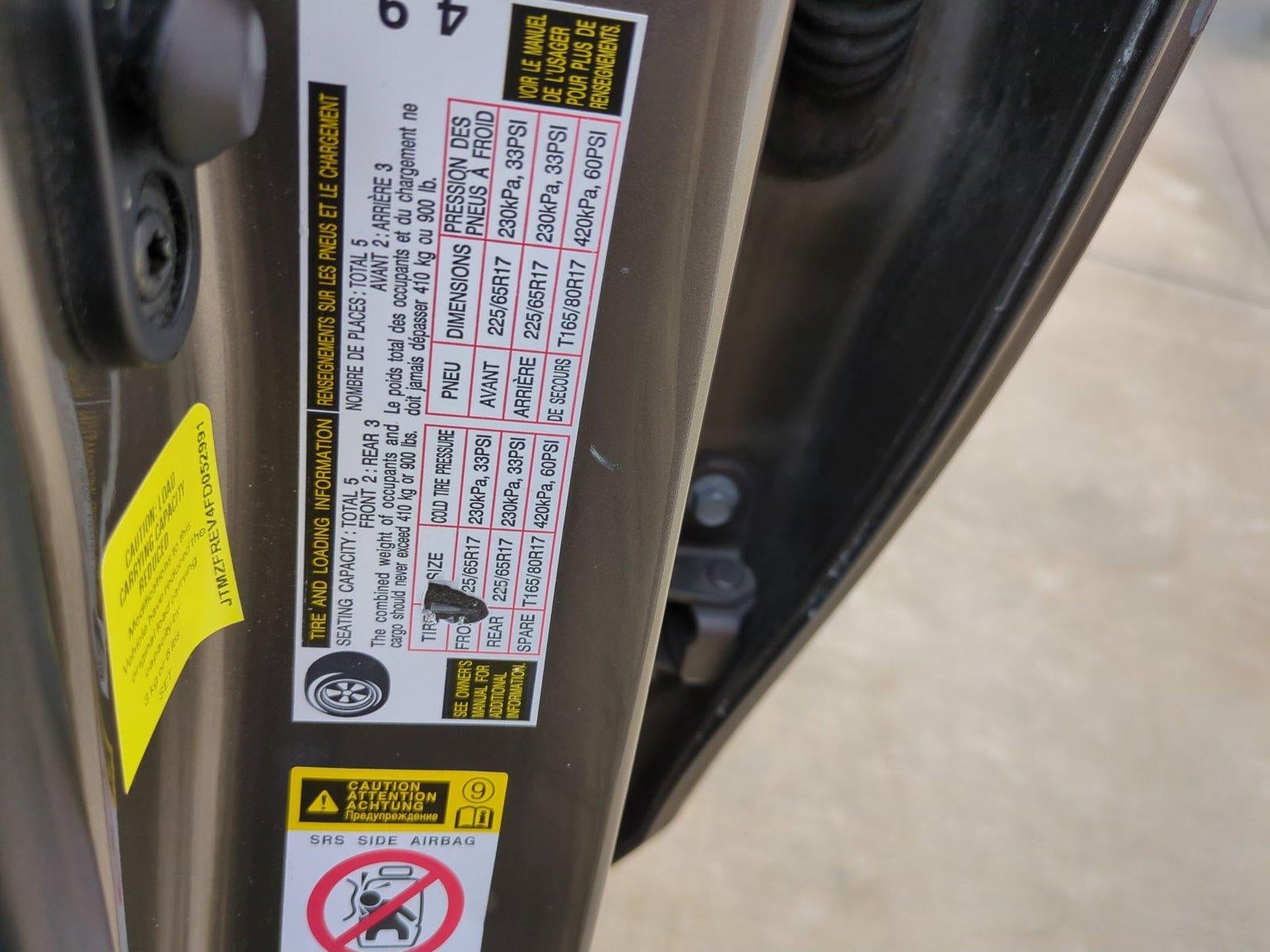 2015 Toyota RAV4 FWD 4dr LE (GS)