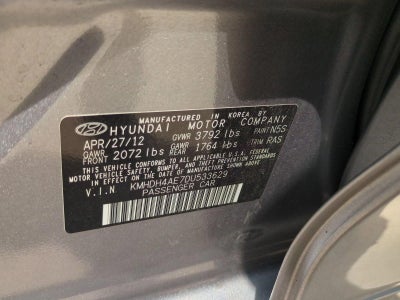 2013 Hyundai ELANTRA 4dr Sdn Auto GLS