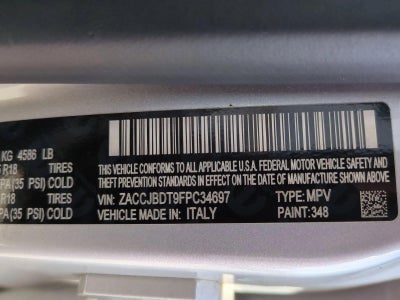 2015 Jeep Renegade 4WD 4dr Limited