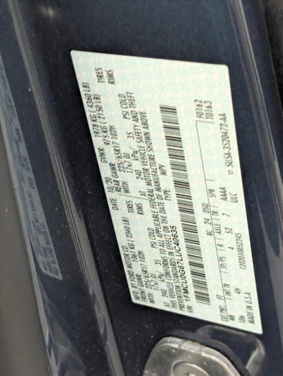 2020 Ford Escape SE FWD