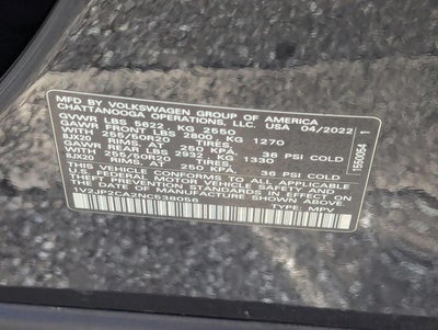 2022 Volkswagen Atlas 2.0T SE w/Technology FWD