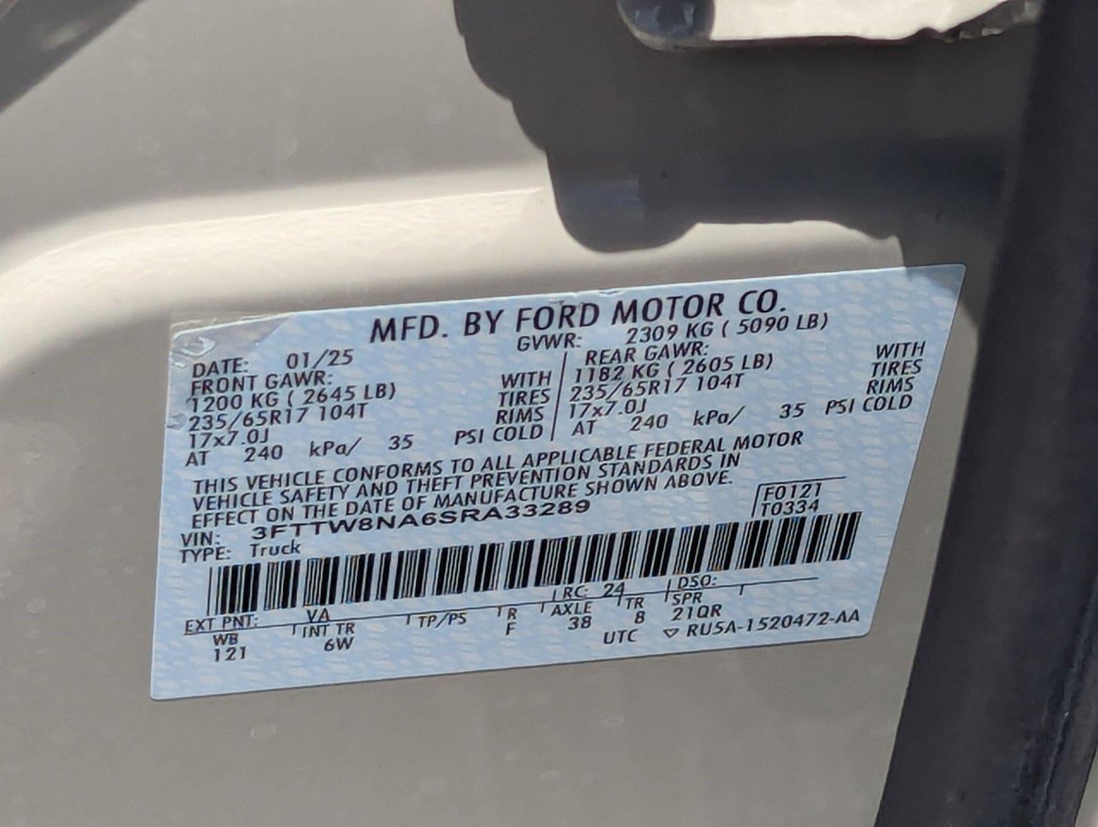 2025 Ford Maverick Tremor AWD SuperCrew