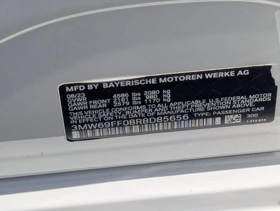 2024 BMW 330i Sedan