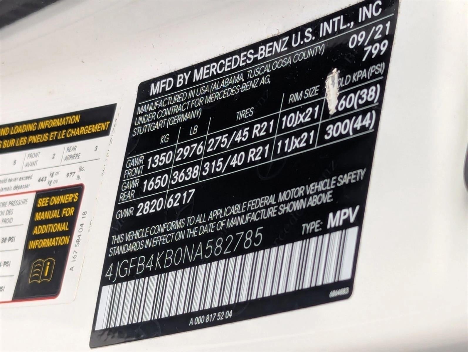 2022 Mercedes-Benz GLE GLE 350 4MATIC® SUV