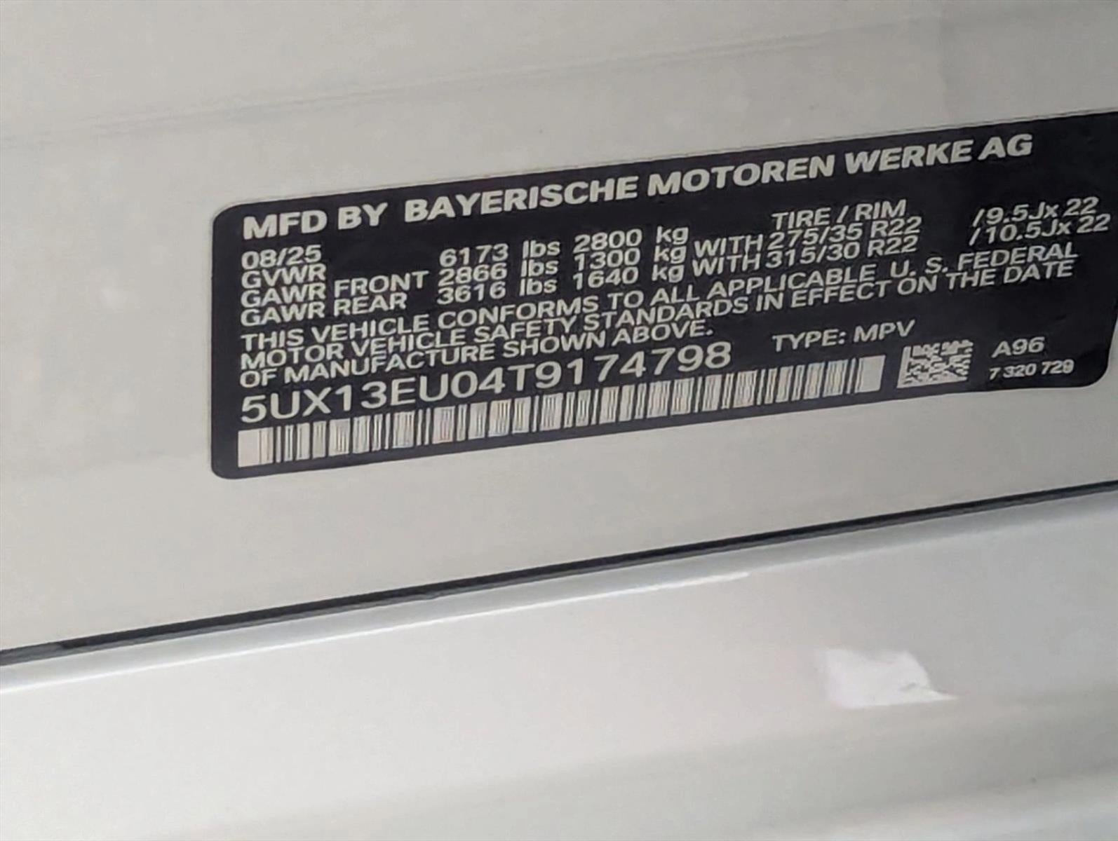 2026 BMW X5 sDrive40i Sports Activity Vehicle
