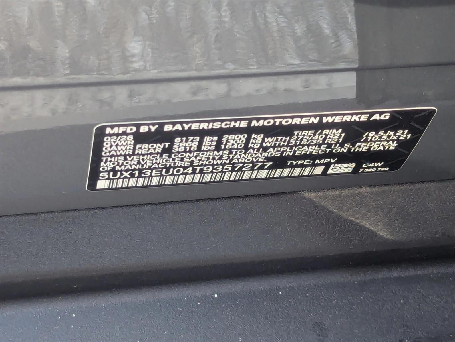 2026 BMW X5 sDrive40i Sports Activity Vehicle