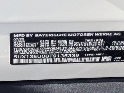 2026 BMW X5 sDrive40i Sports Activity Vehicle
