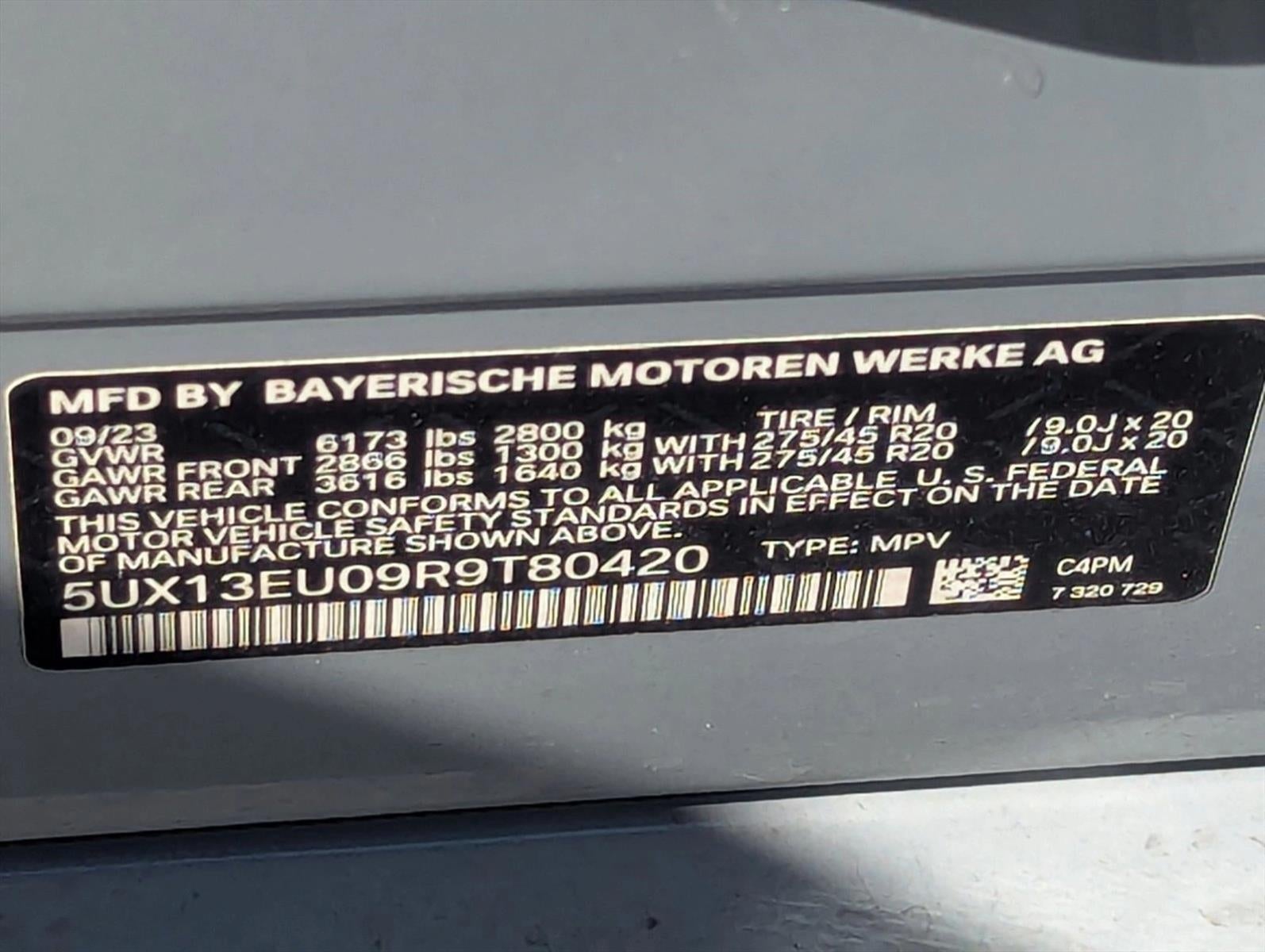 2024 BMW X5 sDrive40i Sports Activity Vehicle