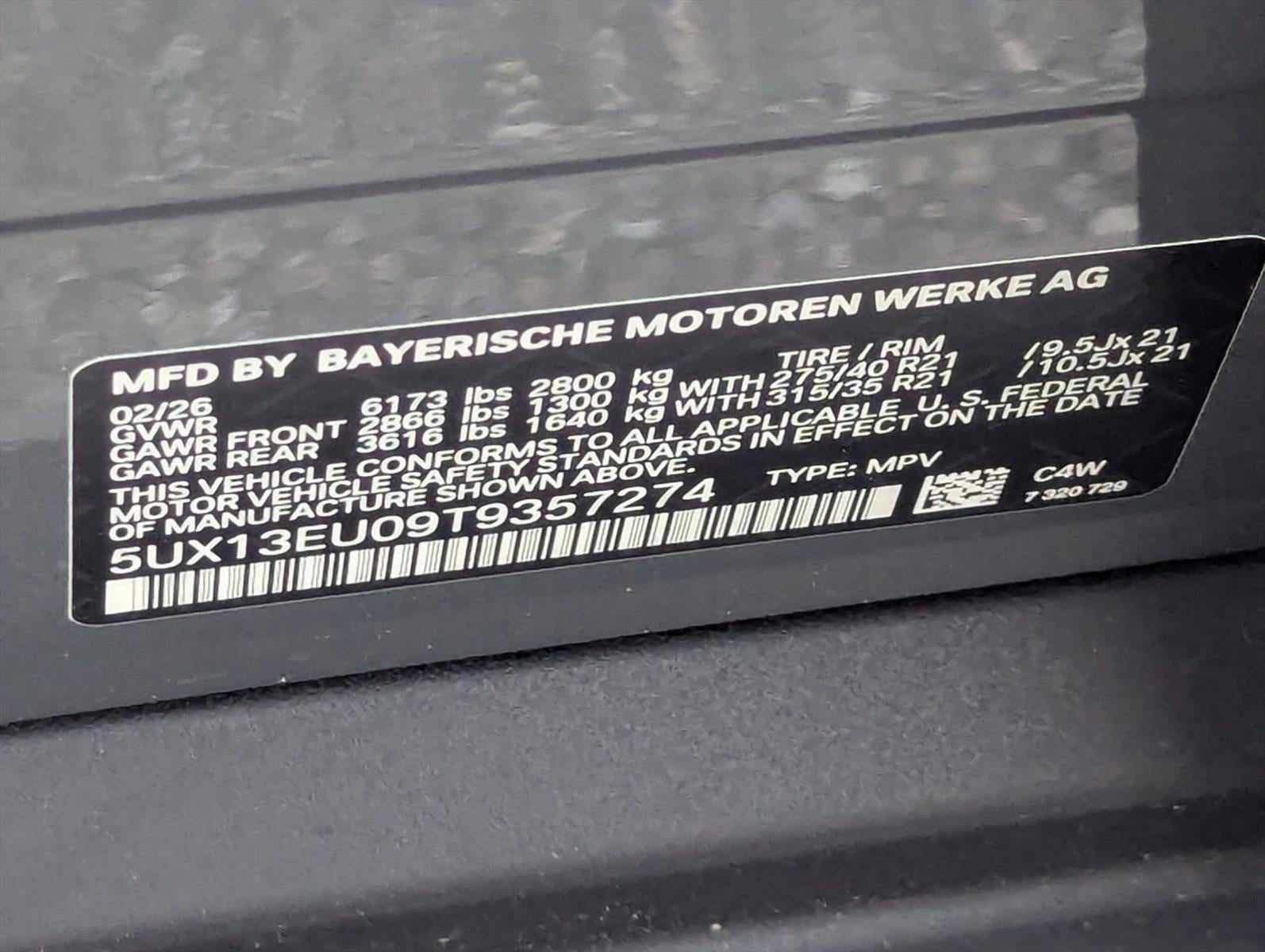 2026 BMW X5 sDrive40i Sports Activity Vehicle