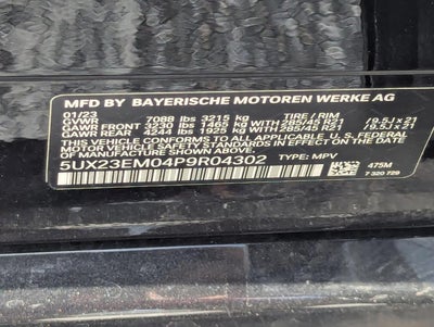 2023 BMW X7 xDrive40i Sports Activity Vehicle