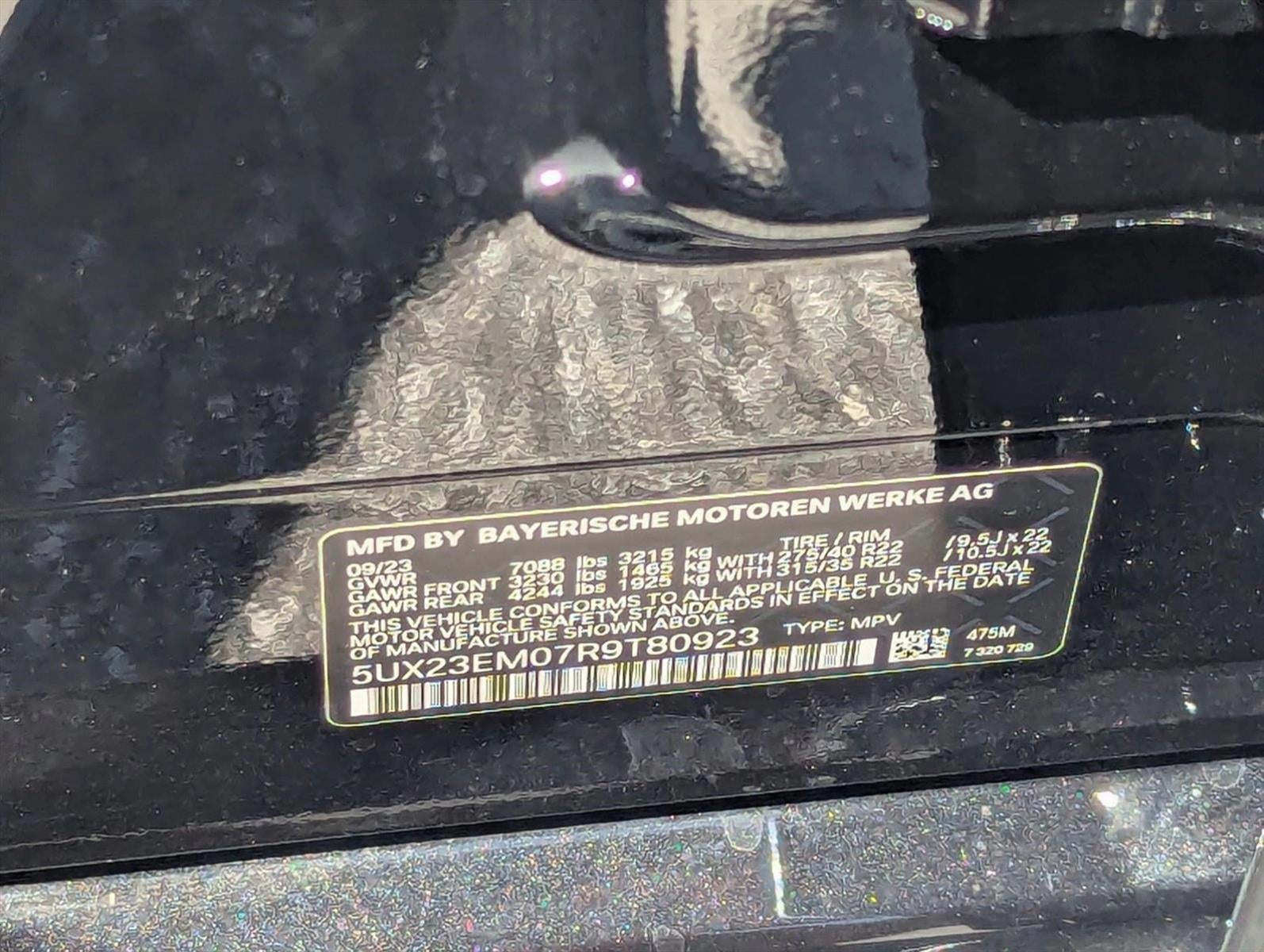 2024 BMW X7 xDrive40i Sports Activity Vehicle