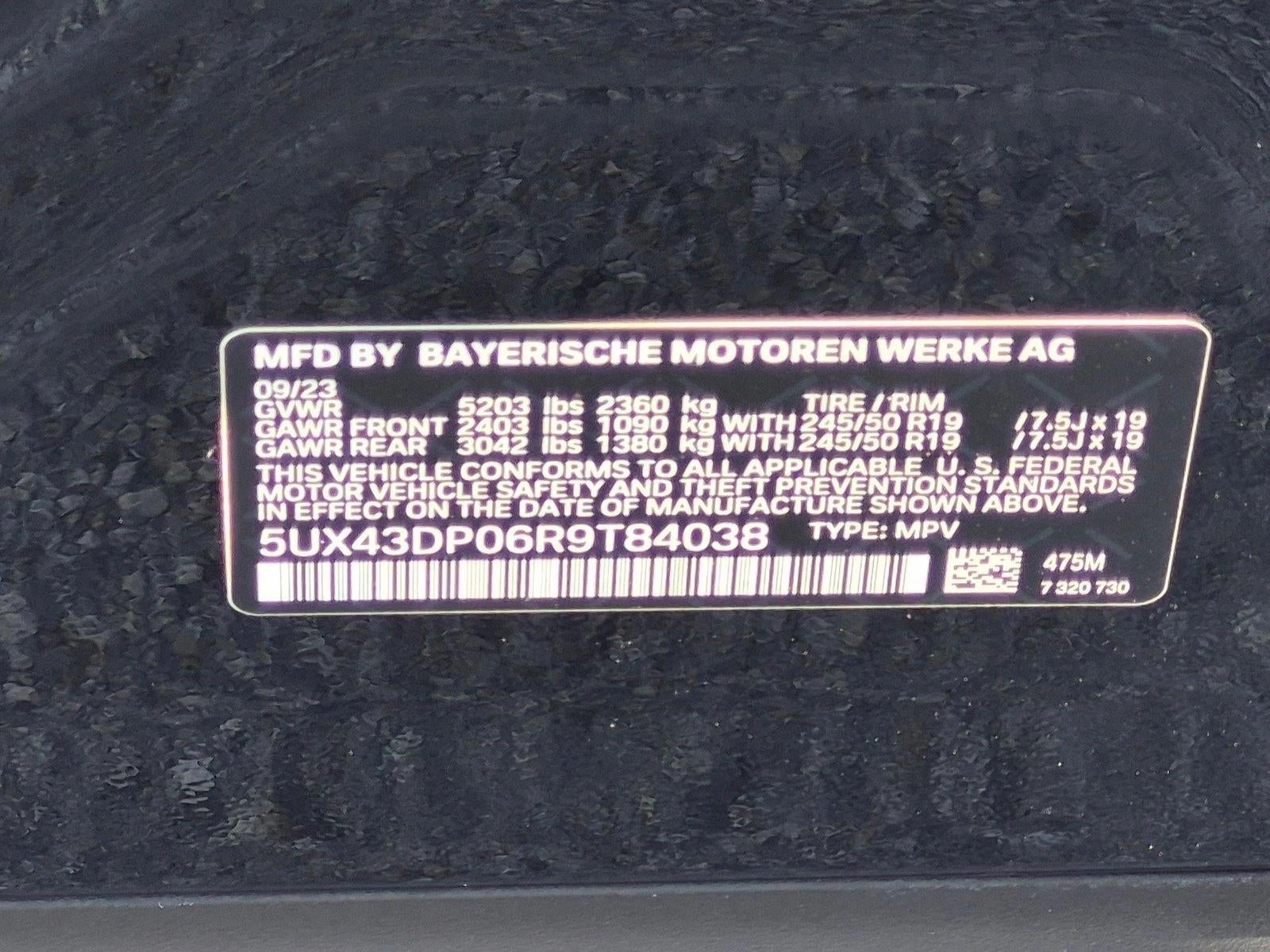 2024 BMW X3 sDrive30i Sports Activity Vehicle