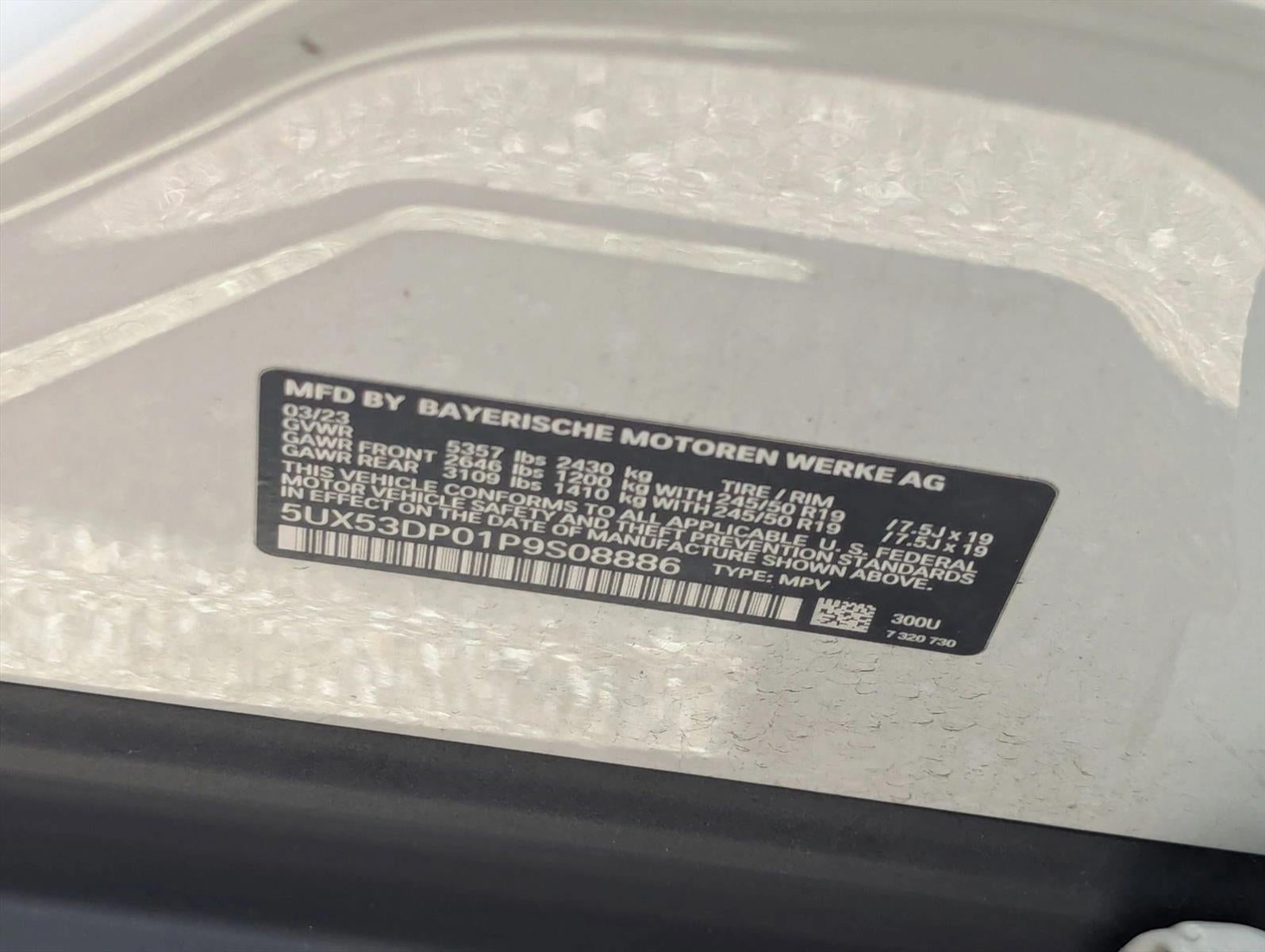 2023 BMW X3 xDrive30i Sports Activity Vehicle