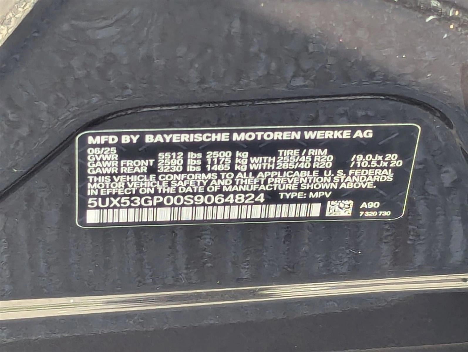 2025 BMW X3 30 xDrive Sports Activity Vehicle