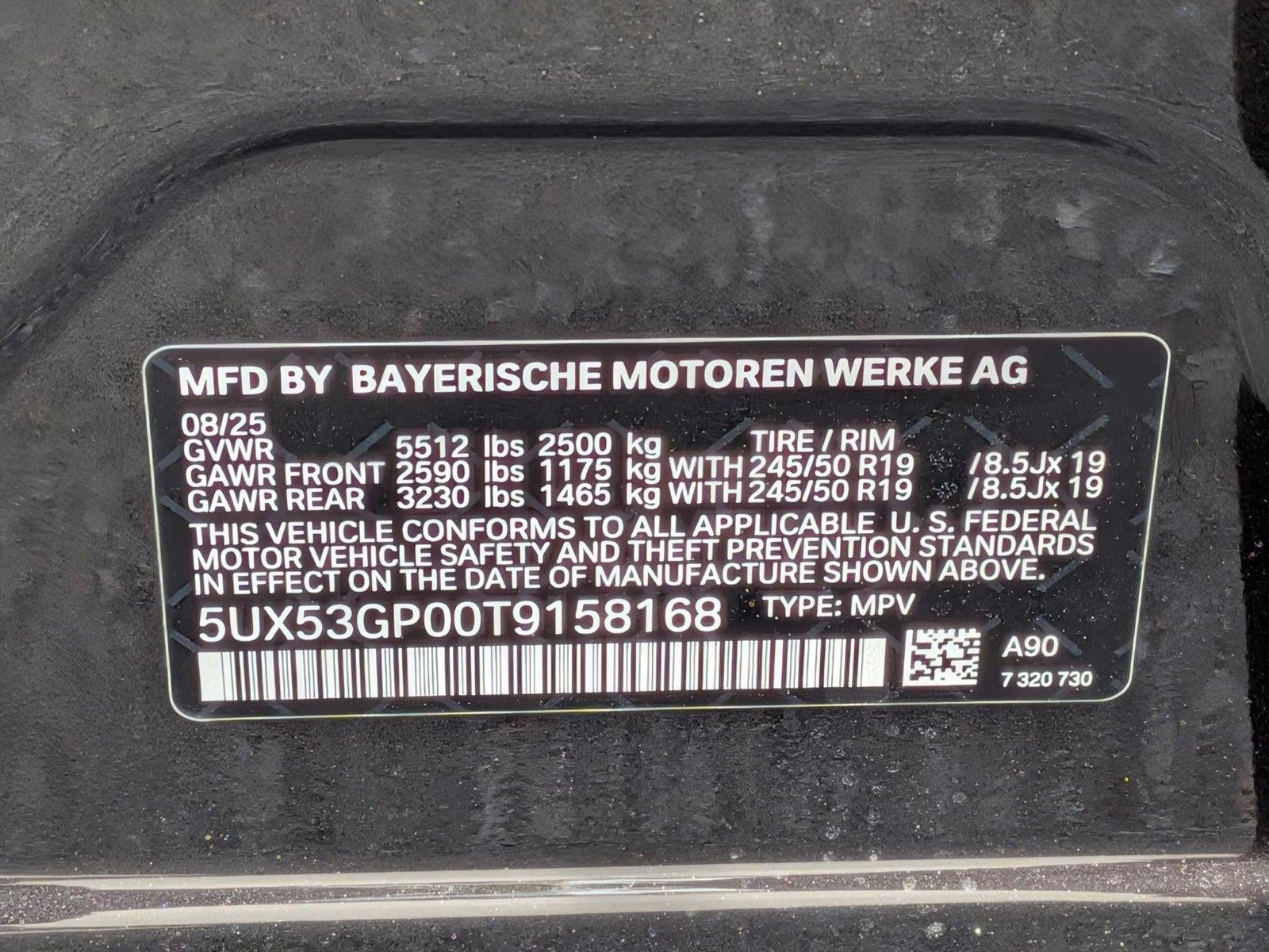 2026 BMW X3 30 xDrive Sports Activity Vehicle