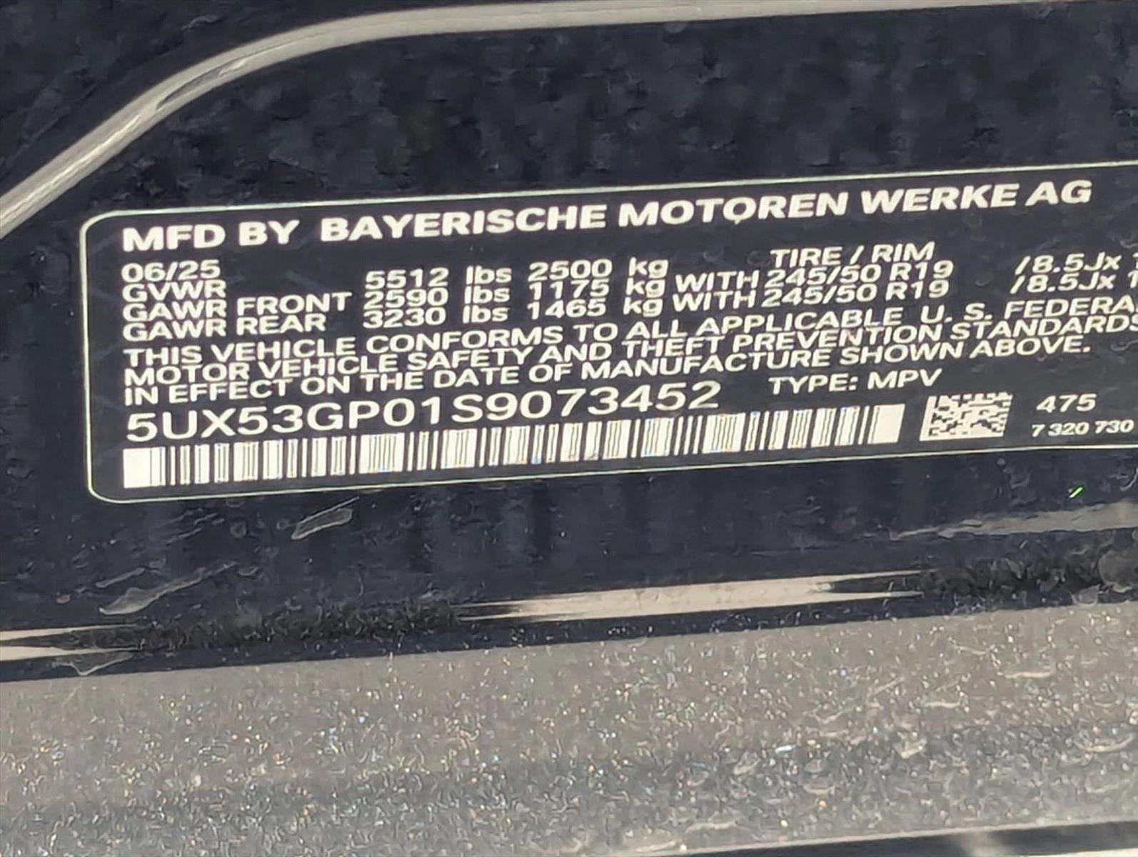 2025 BMW X3 30 xDrive Sports Activity Vehicle