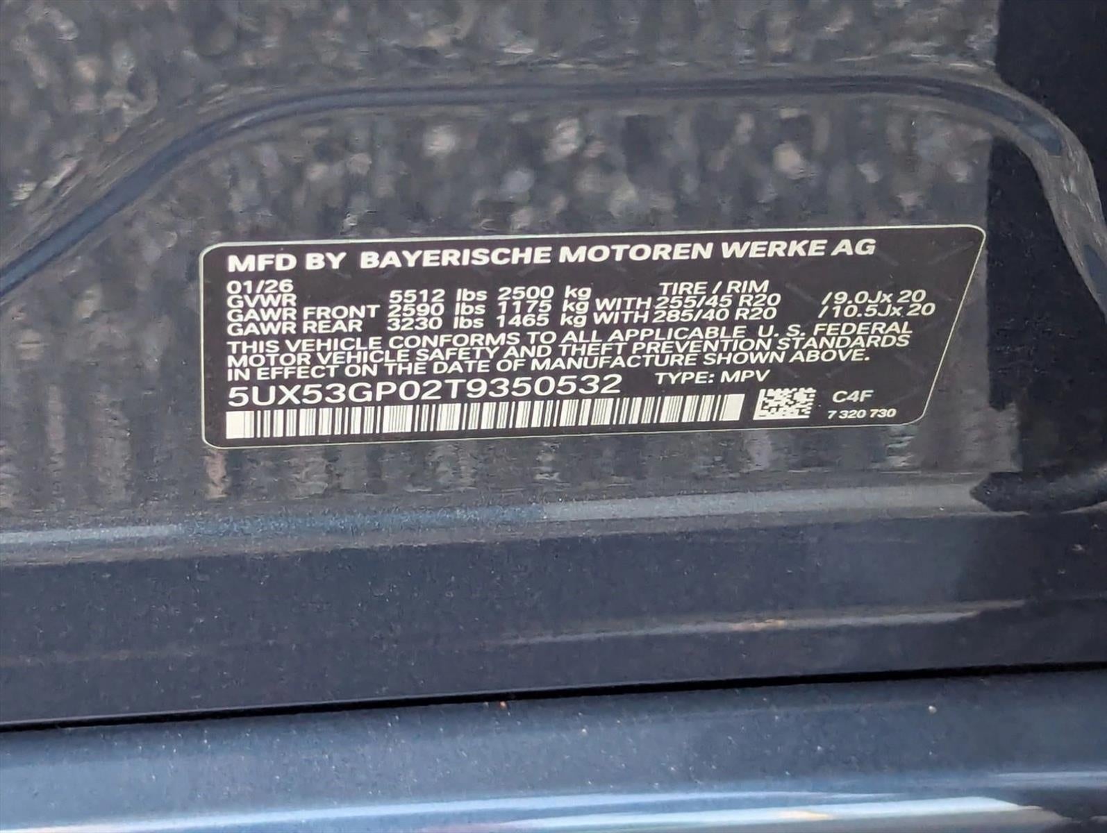 2026 BMW X3 30 xDrive Sports Activity Vehicle