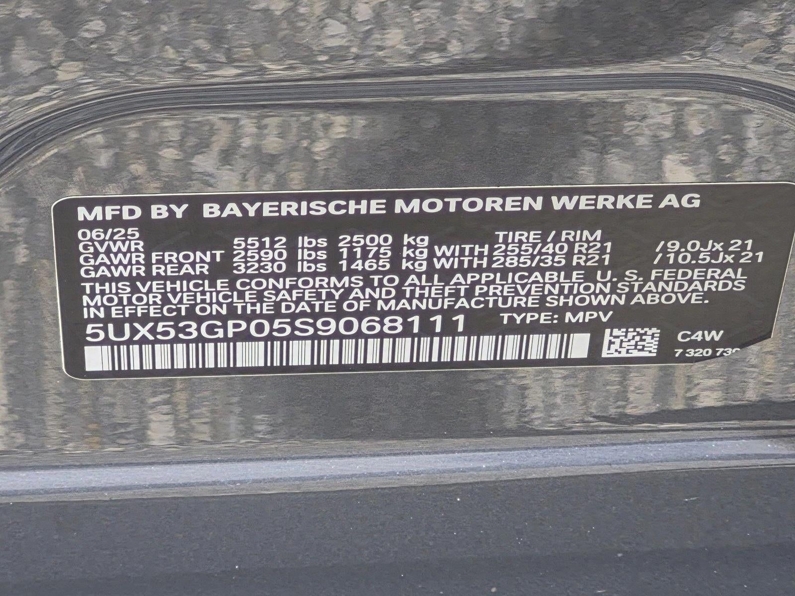 2025 BMW X3 30 xDrive Sports Activity Vehicle