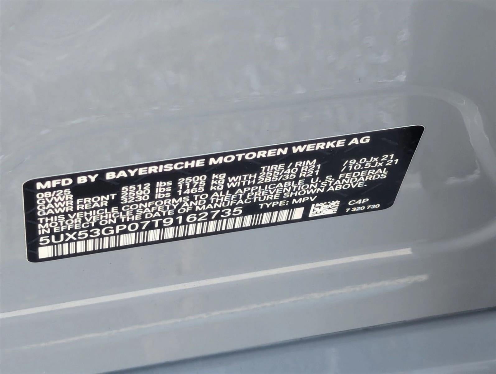 2026 BMW X3 30 xDrive Sports Activity Vehicle