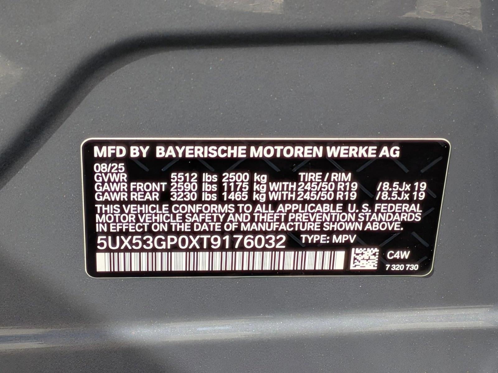 2026 BMW X3 30 xDrive Sports Activity Vehicle