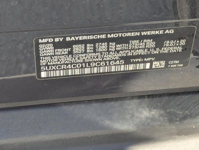 2020 BMW X5 sDrive40i Sports Activity Vehicle