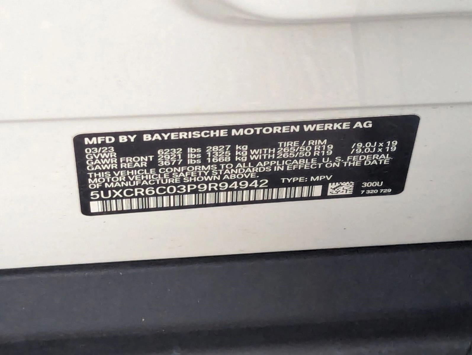 2023 BMW X5 xDrive40i Sports Activity Vehicle