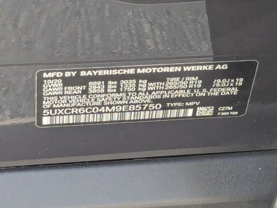2021 BMW X5 xDrive40i Sports Activity Vehicle